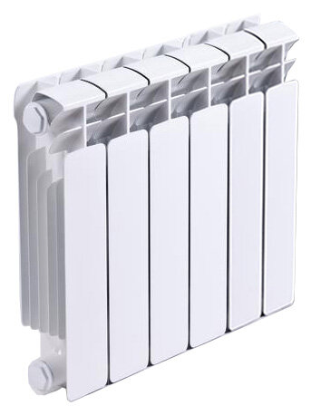 Изображение товара Радиатор биметаллический Rifar Base 350 6 секций боковое подключение