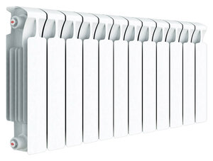 Изображение товара Радиатор биметаллический Rifar Monolit Ventil 500 12 секций, нижнее левое подключение, MVL500-12