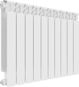 Изображение товара Радиатор биметаллический Rifar Alp 500 10 секций (RA50010), боковое подключение, A500-10