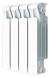 Изображение товара Радиатор биметаллический Rifar Monolit Ventil 500 4 секции, нижнее правое подключение, MVR500-04