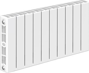 Изображение товара Радиатор биметаллический Rifar SUPReMO 350 10 секций, боковое подключение, S350-10