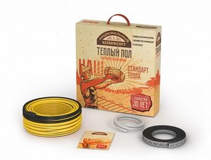 Изображение товара Нагревательный кабель Теплолюкс Национальный комфорт 1.8 кв.м. 1800 Вт для теплого пола