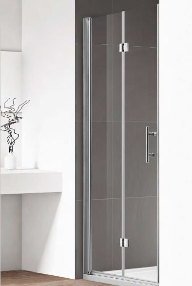 Изображение товара Душевая дверь Cezares Eco-O-BS-12-80-C-Cr 80x195 см конструкция складная