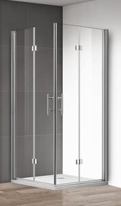 Изображение товара Душевой уголок Cezares Eco-O-ASH-2-80/90-C-Cr 90 x 80 см без поддона