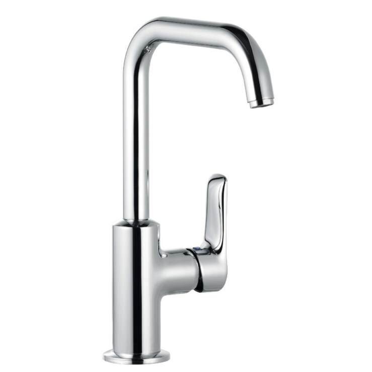 Изображение товара Смеситель для раковины Kludi Pure&Solid 340250575 с поворотным изливом Германия