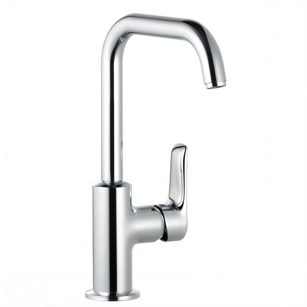 Изображение товара Смеситель для раковины Kludi Pure&Solid 340250575 Изображение товара Смеситель для раковины Kludi Pure&Solid 340250575