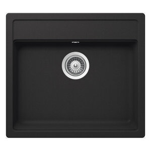 Изображение товара Мойка кухонная Schock Nemo 60 Cristalite 700324, 57 см, цвет оникс