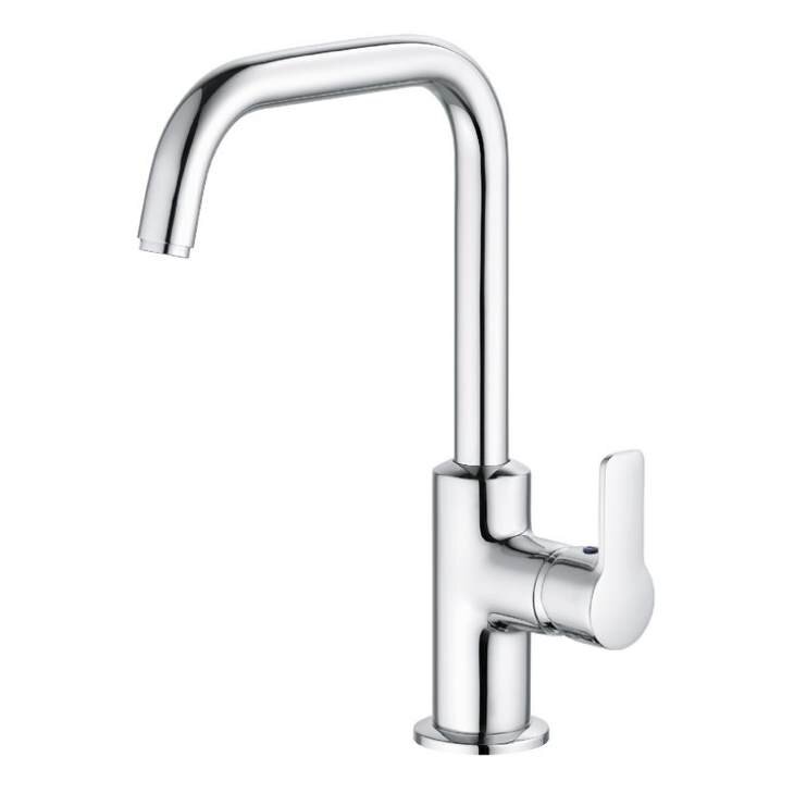 Изображение товара Смеситель для раковины Kludi Pure&Easy 370240565 хром однорычажный быстрый монтаж