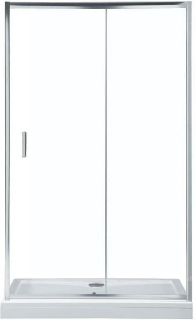 Изображение товара Душевая дверь Aquanet SD-1200A 209406 120x190 см стекло прозрачное Изображение товара Душевая дверь Aquanet SD-1200A 209406 120x190 см стекло прозрачное