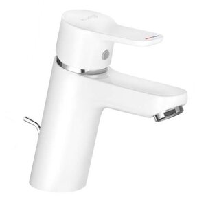Изображение товара Смеситель для раковины Kludi Pure&Easy 373829165 белый немецкий качественный монтаж