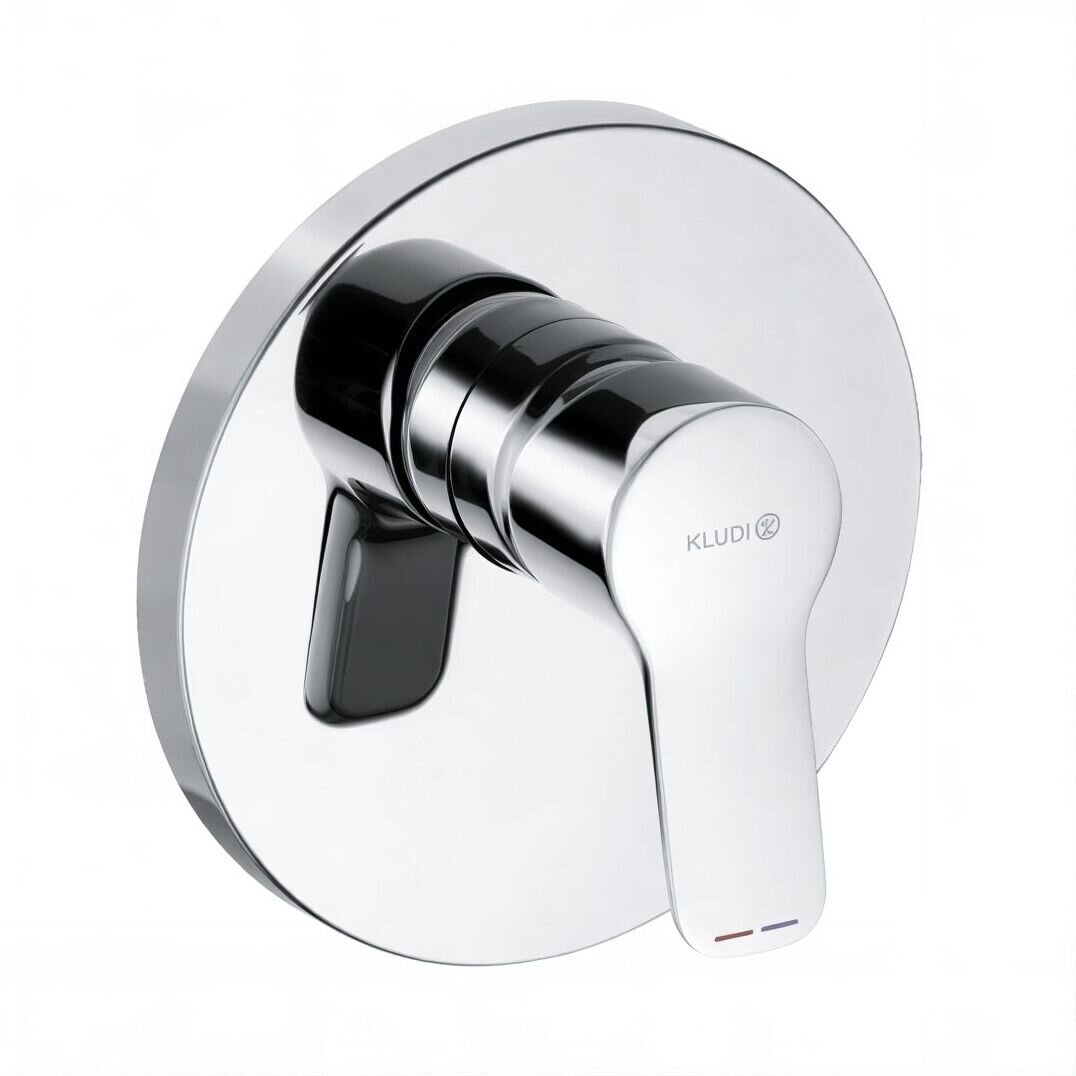 Изображение товара Смеситель для душа Kludi Pure&Easy 374200565 встраиваемый хром Изображение товара Смеситель для душа Kludi Pure&Easy 374200565 встраиваемый хром
