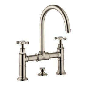 Изображение товара Смеситель для раковины Axor Montreux, 16510820, шлифованный никель