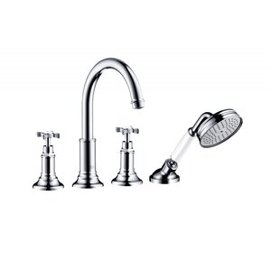 Изображение товара Смеситель для ванны и душа Axor Montreux с душевым гарнитуром хром Германия