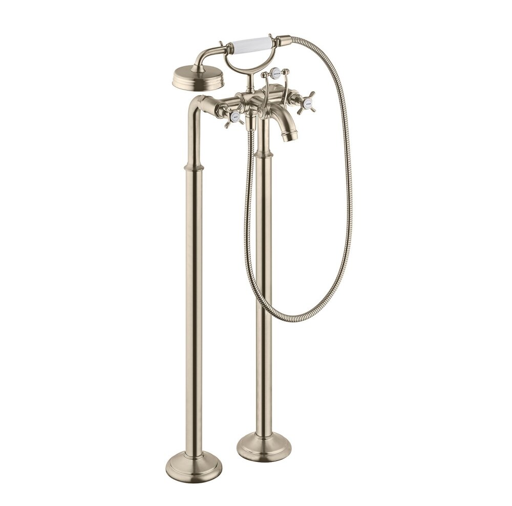 Изображение товара Смеситель для ванны и душа Axor Montreux 16547820 шлифованный никель