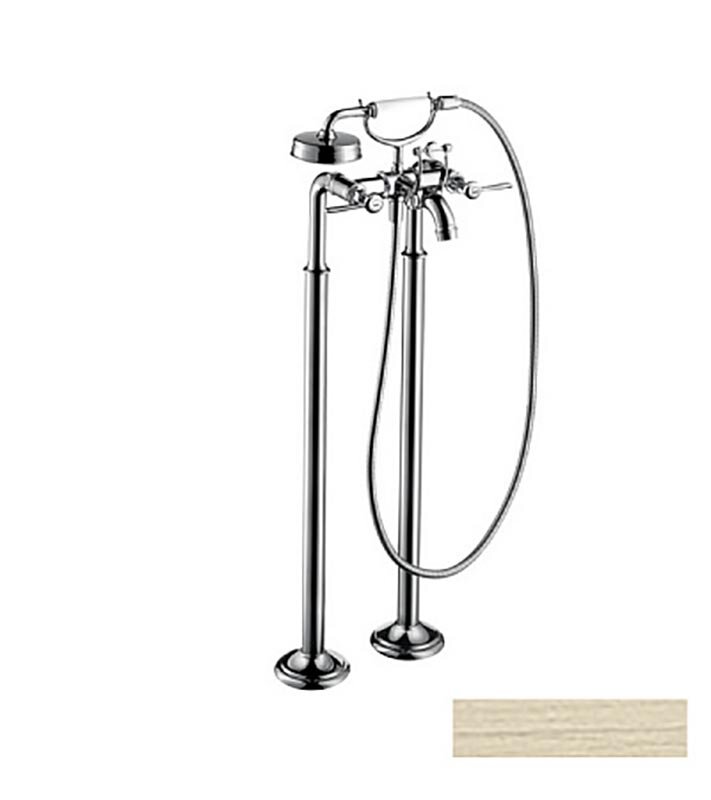 Изображение товара Смеситель для ванны и душа Axor Montreux с душевым гарнитуром, шлифованный никель