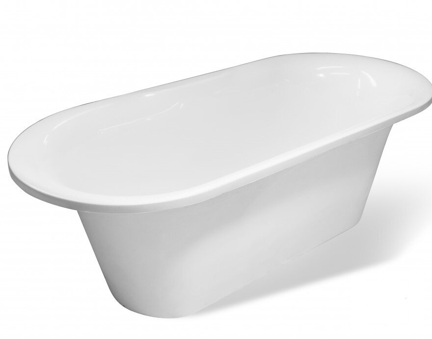 Изображение товара Ванна из литьевого мрамора Эстет Лион 174x80 см овальная с гарантиией 2 года