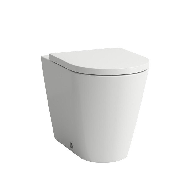 Изображение товара Приставной унитаз Laufen Kartell 8.2333.1.000.000.1, универсальный выпуск, белый