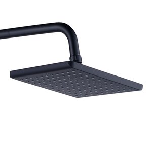 Изображение товара Верхний душ BOND Куб B02-9988, 21.5 x 21.5 см, 1 режим, цвет черный матовый