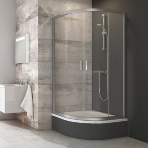 Изображение товара Душевой уголок Ravak Blix Sabina BLCP4-80 80x80 см с сатиновым профилем и прозрачным стеклом