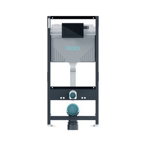 Изображение товара Инсталляция для унитаза Rivo Set A 200001.6, клавиша черная