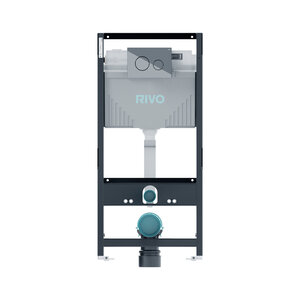 Изображение товара Инсталляция для унитаза Rivo Set A 200001.1, клавиша хром