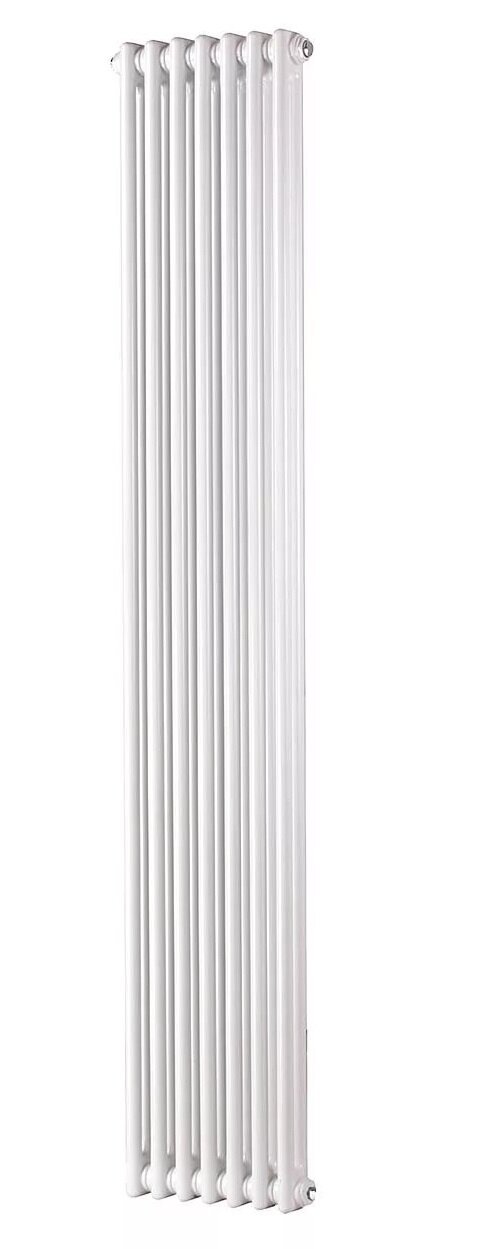 Изображение товара Радиатор Zehnder Charleston 2180, 4 секции, белый, боковое подключение