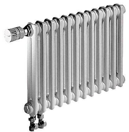 Изображение товара Радиатор Zehnder Charleston Completto 2056 14 секций белый нижнее левое подключение