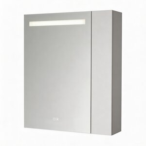 Изображение товара Зеркальный шкаф Jacob Delafon Madeleine EB2202-NF, 60 см, LED подсветка, сенсор, цвет белый