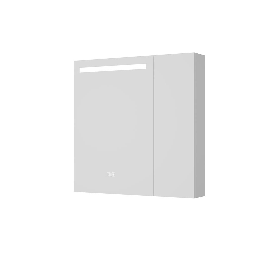 Изображение товара Зеркальный шкаф Jacob Delafon Madeleine EB2203-NF, 80 см, LED подсветка, сенсор, цвет белый Изображение товара Зеркальный шкаф Jacob Delafon Madeleine EB2203-NF, 80 см, LED подсветка, сенсор, цвет белый