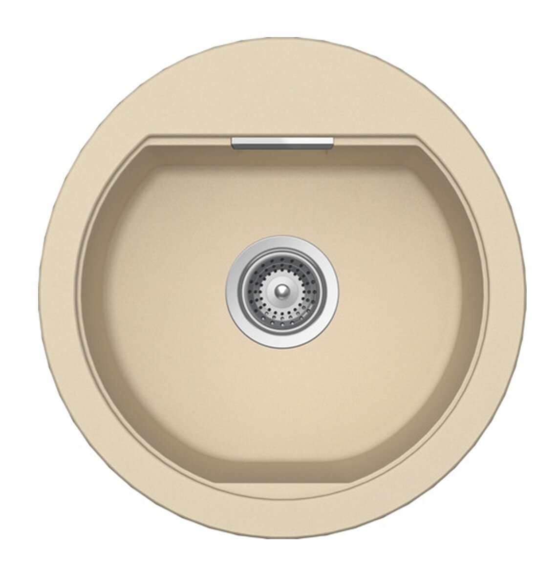 Изображение товара Кухонная мойка Schock Calypso 45 из Cristadur с современным дизайном Изображение товара Кухонная мойка Schock Calypso 45 из Cristadur с современным дизайном