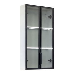 Изображение товара Шкаф Comforty Онега 00-00001603, 50 см, подвесной, с подсветкой, белый матовый