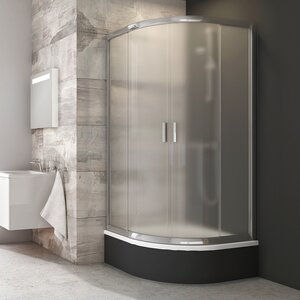 Изображение товара Душевой уголок Ravak Blix Sabina BLCP4-90, профиль блестящий, витраж грейп, 3B270C40ZG