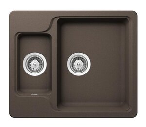 Изображение товара Мойка кухонная Schock Cambridge 60 700713, 61 см, cristalite, мокка Изображение товара Мойка кухонная Schock Cambridge 60 700713, 61 см, cristalite, мокка