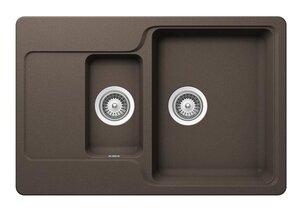 Изображение товара Мойка кухонная Schock Cambridge 60D 700704, 77 см, cristalite, мокка Изображение товара Мойка кухонная Schock Cambridge 60D 700704, 77 см, cristalite, мокка