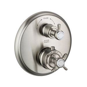 Изображение товара Смеситель для ванны и душа Axor Montreux, 16820820, термостатический, шлифованный никель