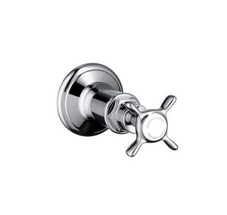 Изображение товара Запорный вентиль Axor Montreux 16871000 хром для душа монтаж на стену