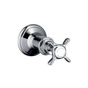 Изображение товара Запорный вентиль Axor Montreux 16871820, шлифованный никель Изображение товара Запорный вентиль Axor Montreux 16871820, шлифованный никель