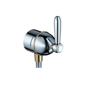 Изображение товара Шланговое подсоединение Axor Carlton 17882090, хром с золотом Изображение товара Шланговое подсоединение Axor Carlton 17882090, хром с золотом