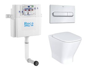 Изображение товара Инсталляция с приставным унитазом Roca Gap, крышка микролифт 7.8931.0.900.0