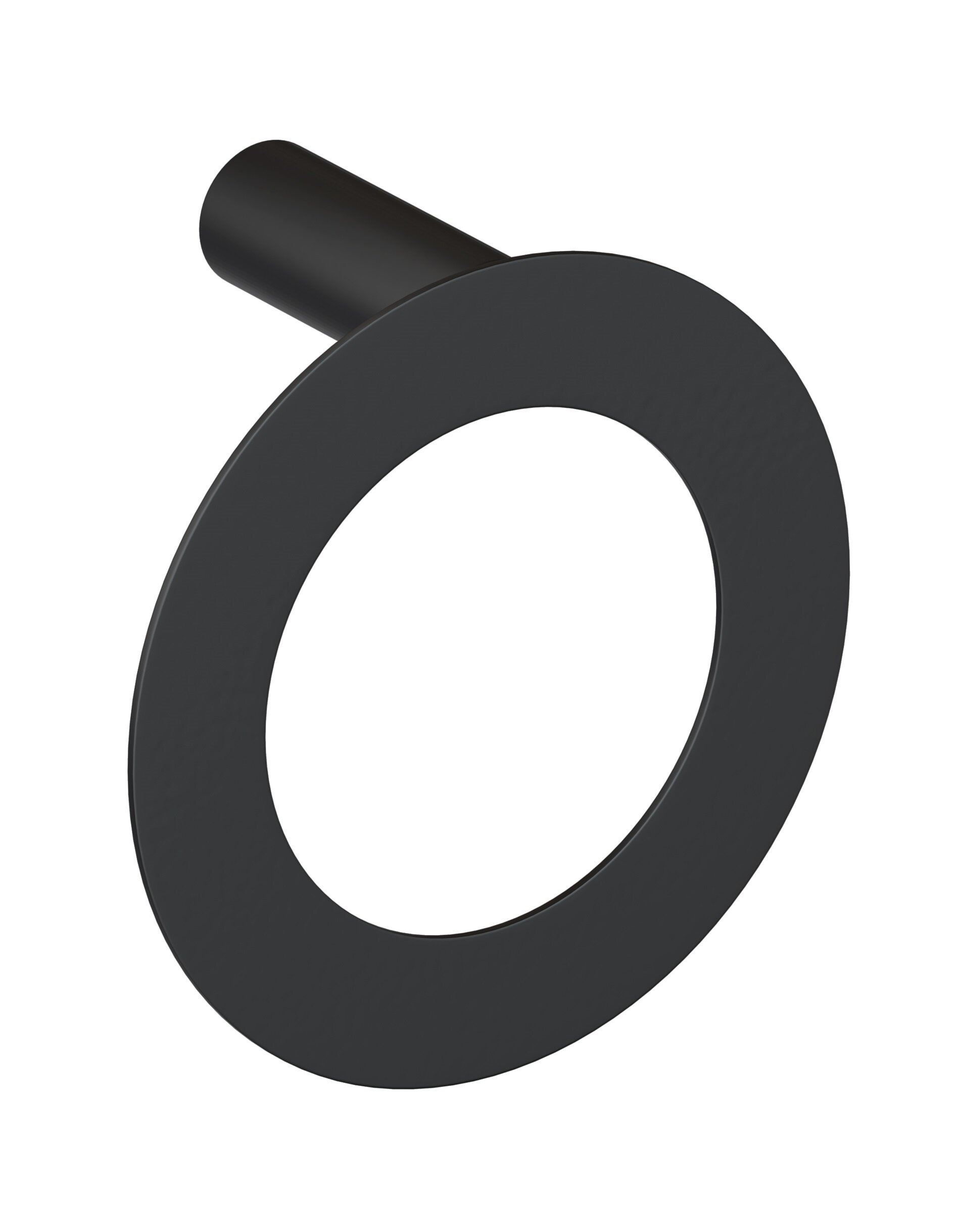Изображение товара Полотенцедержатель Сунержа Round L 180, 31-3020-7180, кольцо, чёрный матовый Изображение товара Полотенцедержатель Сунержа Round L 180, 31-3020-7180, кольцо, чёрный матовый