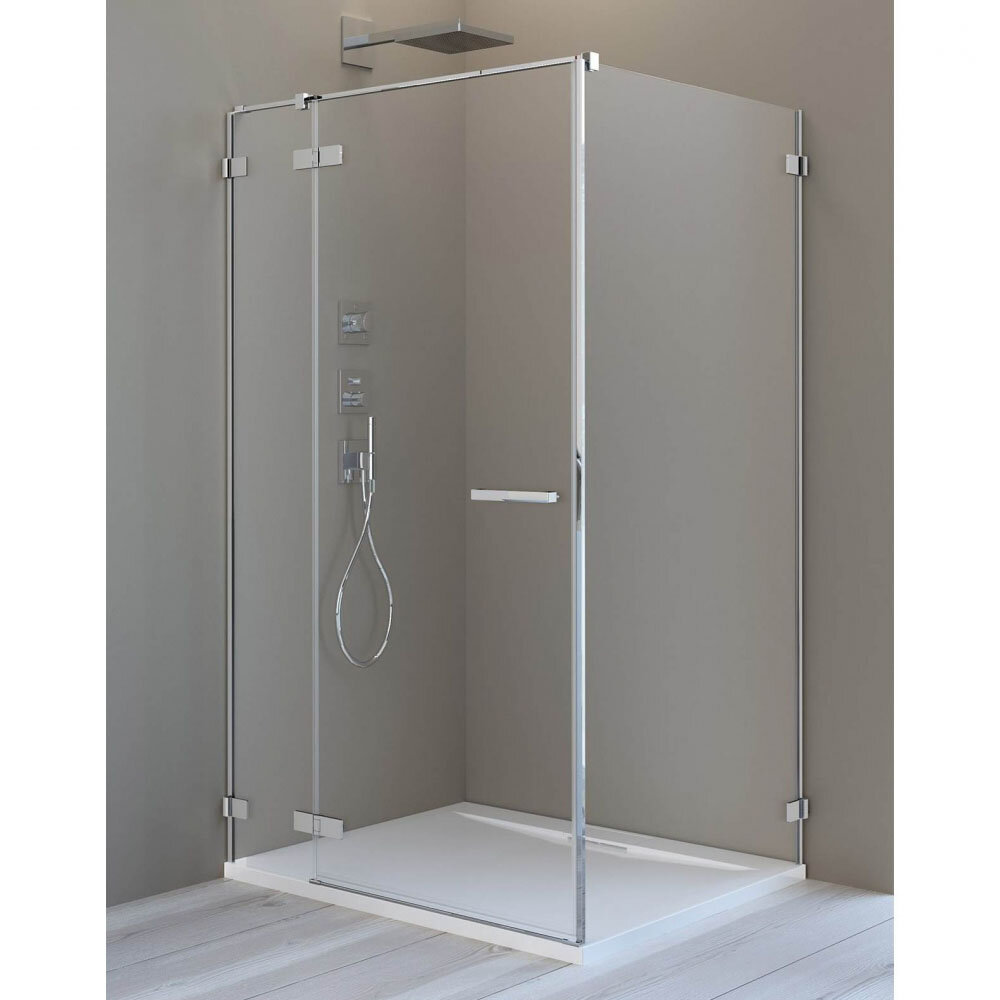 Изображение товара Душевой уголок Radaway Arta KDJ II L 120x90 см прозрачное стекло латунные петли бледно-хром