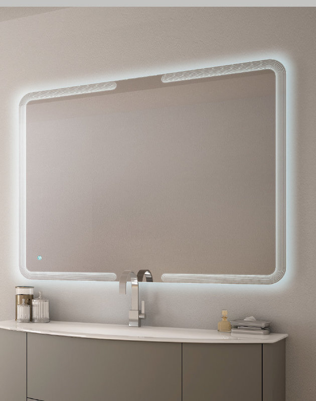 Изображение товара Зеркало Cezares 40312 90x120 см с Led подсветкой