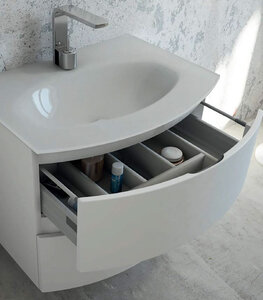 Изображение товара Раковина Cezares Vague 50158 70 см белая для ванной и кухни