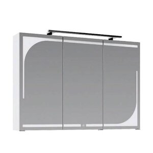 Изображение товара Зеркальный шкаф Clarberg Papyrus Pap.04.10/W 100 см, с LED подсветкой, сенсорный выключатель