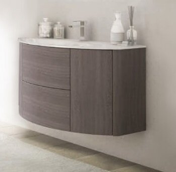 Изображение товара Тумба под раковину Cezares Eden 54408 121 см подвесная, цвет rovere scuro soft Изображение товара Тумба под раковину Cezares Eden 54408 121 см подвесная, цвет rovere scuro soft