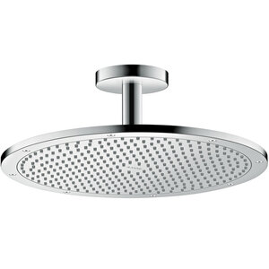 Изображение товара Верхний душ Axor ShowerSolutions 26035000, 35,5x35,5 см,1 режим струи, с держателем, хром