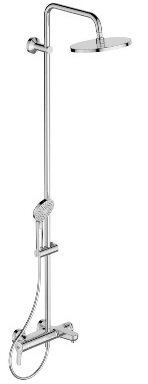 Изображение товара Душевая система Ideal Standard Idealrain Eco Evo B2267AA с настенным смесителем для ванны и душа Изображение товара Душевая система Ideal Standard Idealrain Eco Evo B2267AA с настенным смесителем для ванны и душа