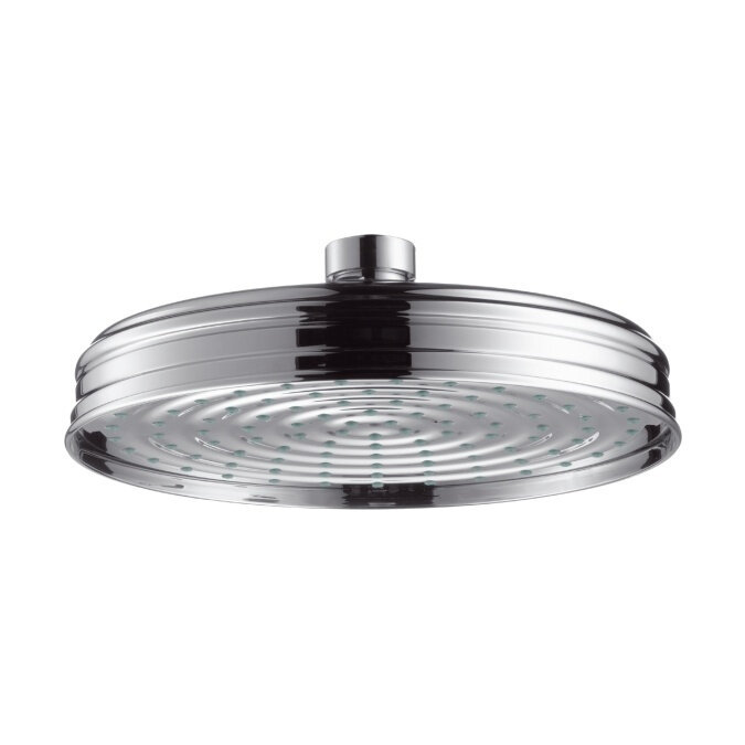 Изображение товара Верхний душ Axor Carlton 180 мм Rain хром с защитой QuickClean
