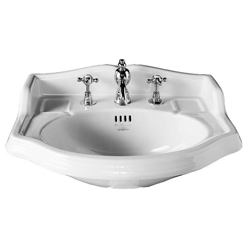 Изображение товара Раковина Simas Arcade AR814bi*3 белая с 3 отверстиями под смеситель