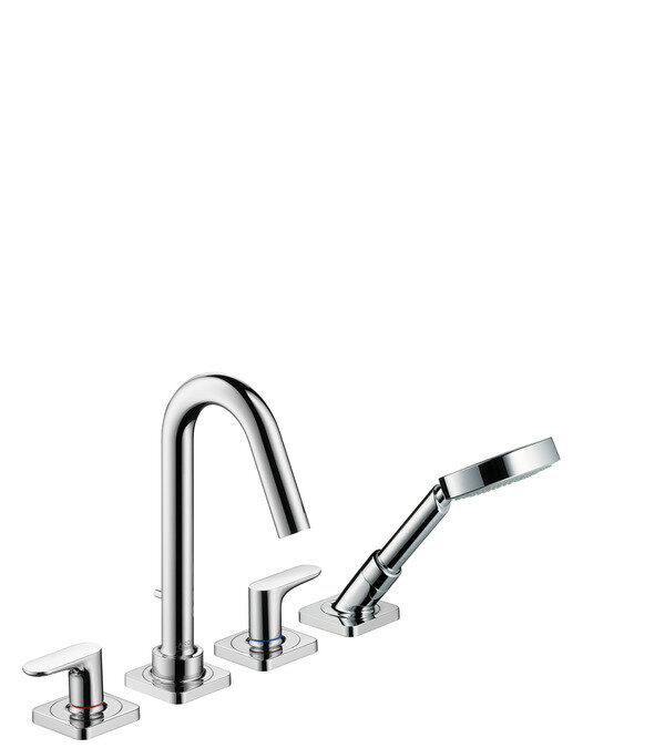 Изображение товара Смеситель для ванны и душа Axor Citterio M, 34444000, монтаж на борт ванны, хром